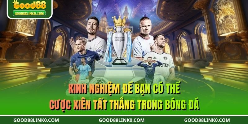 Kinh nghiệm để bạn có thể cược xiên tất thắng trong bóng đá